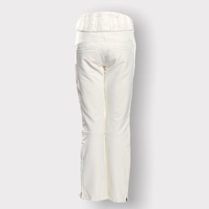 BOGNER SPORT insulated white ski snowboarding pants 8 M